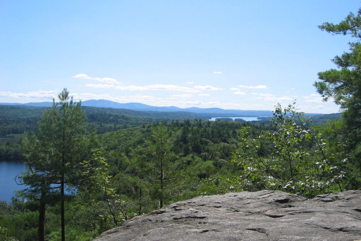 Belknap Mountains from Hamlin